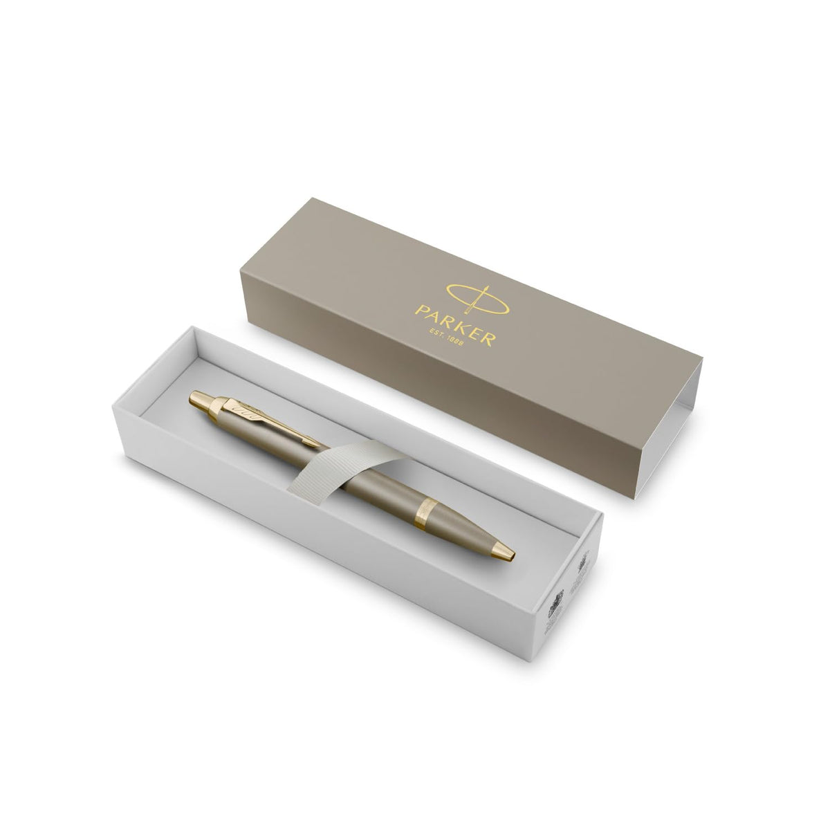 PARKER IM Sandstone Ballpoint Pen Gift Boxed