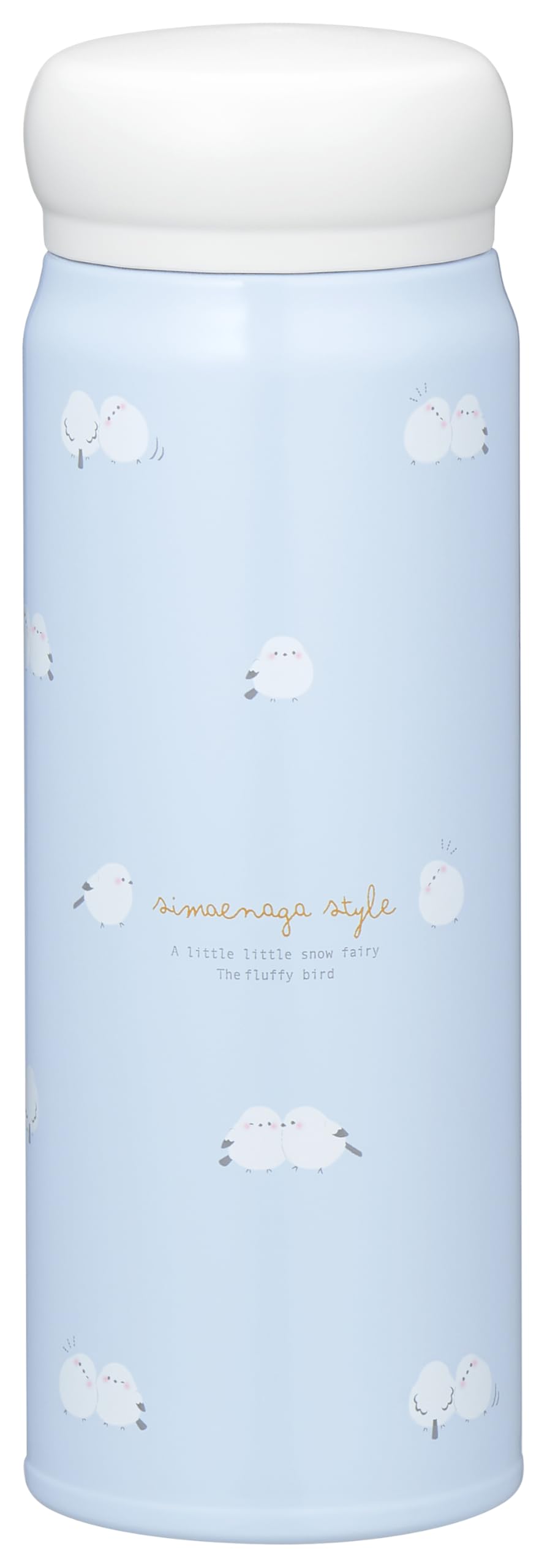 OSK Stainless Steel Bottle Shimaenaga 480ml Light Blue