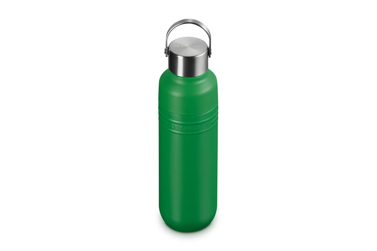 Le Creuset Stainless Steel Bottle 500ml with Bamboo Green Finish