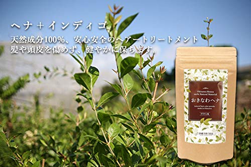 Okinawakosodateryouhin Brown Henna Hair Color 100g