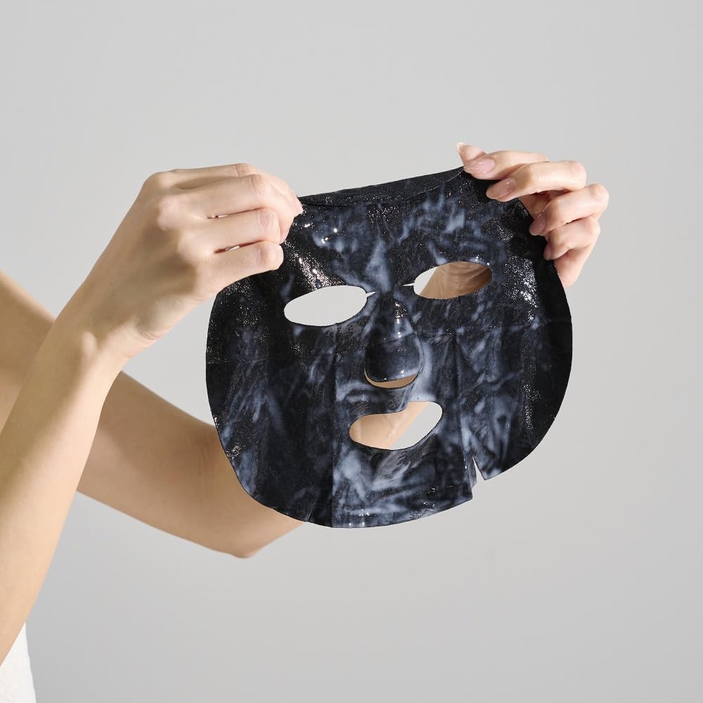 ALFACE Deep Black Hydrating Face Mask for Radiant Skin