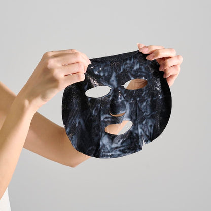ALFACE Deep Black Hydrating Face Mask for Radiant Skin