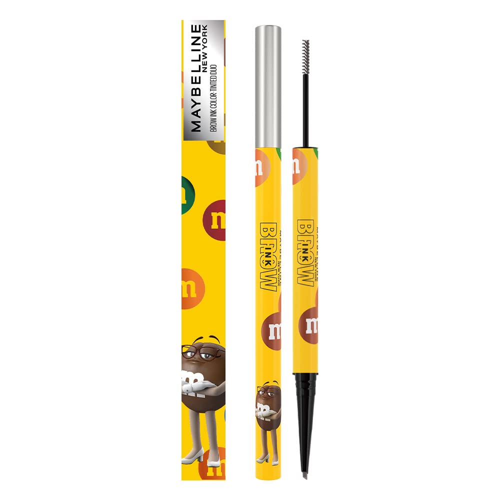 MAYBELLINE Brow Ink Color Tint Duo for Effortless Brows