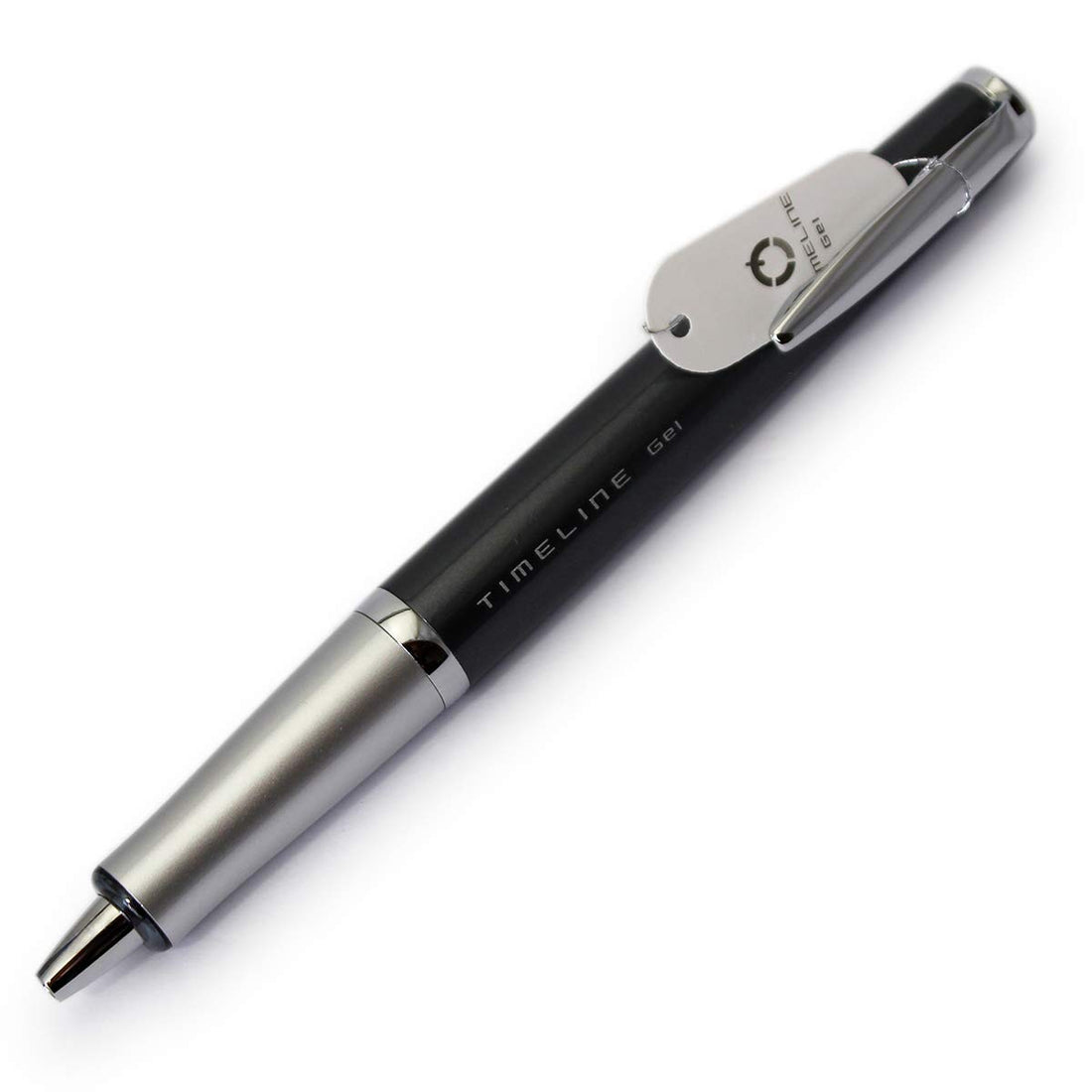 PILOT Timeline Gel Ballpoint Pen 0.5 mm, Carbon Black LTL5SRCB, 1 Piece