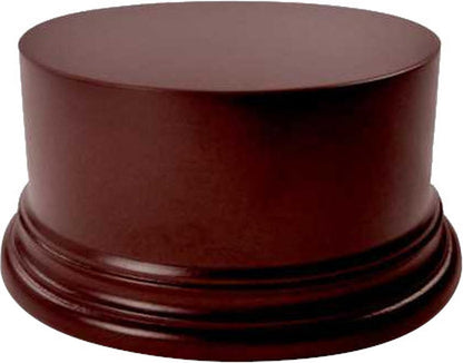 Green Stuff World Display Stand Cylinder 100mm Hazel Nut Brown