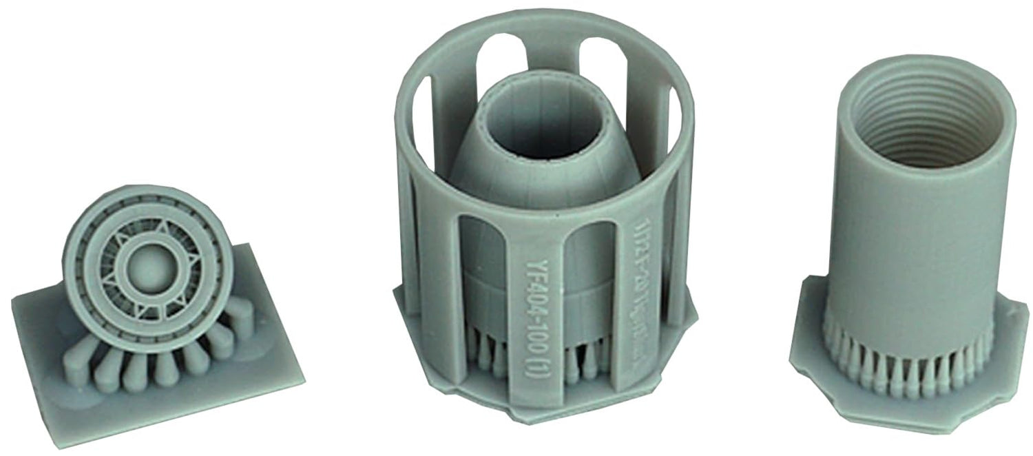 DEF.MODEL 1/72 Scale F-20 Tiger Shark GE F404 Nozzle Set for Hasegawa