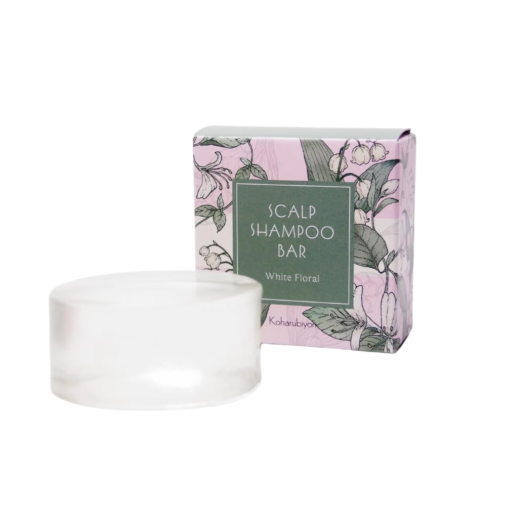 Koharubiyori Scalp Shampoo Bar Neo 100g White Floral Fragrance