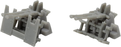 FineMolds 1/350 Nano Dread Series 25mm Twin Gun Model Parts