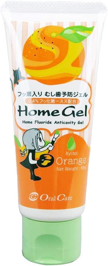 OC Oral Care Home Gel Orange 65g for Daily Dental Hygiene