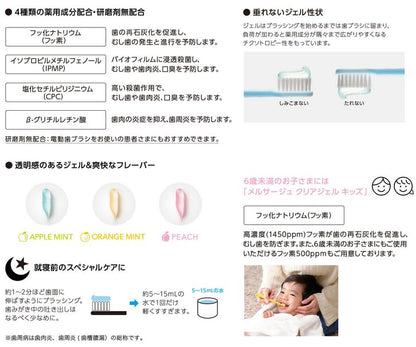 Shoufuu Melsage Clear Gel 60g with Orange Mint Scent