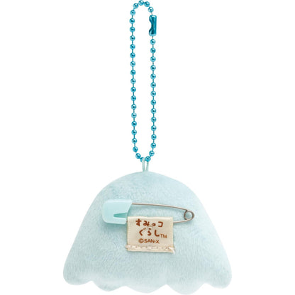 San-X Sumikko Gurashi Hanging Mascot Badge Lizard Evolution A 50x75mm