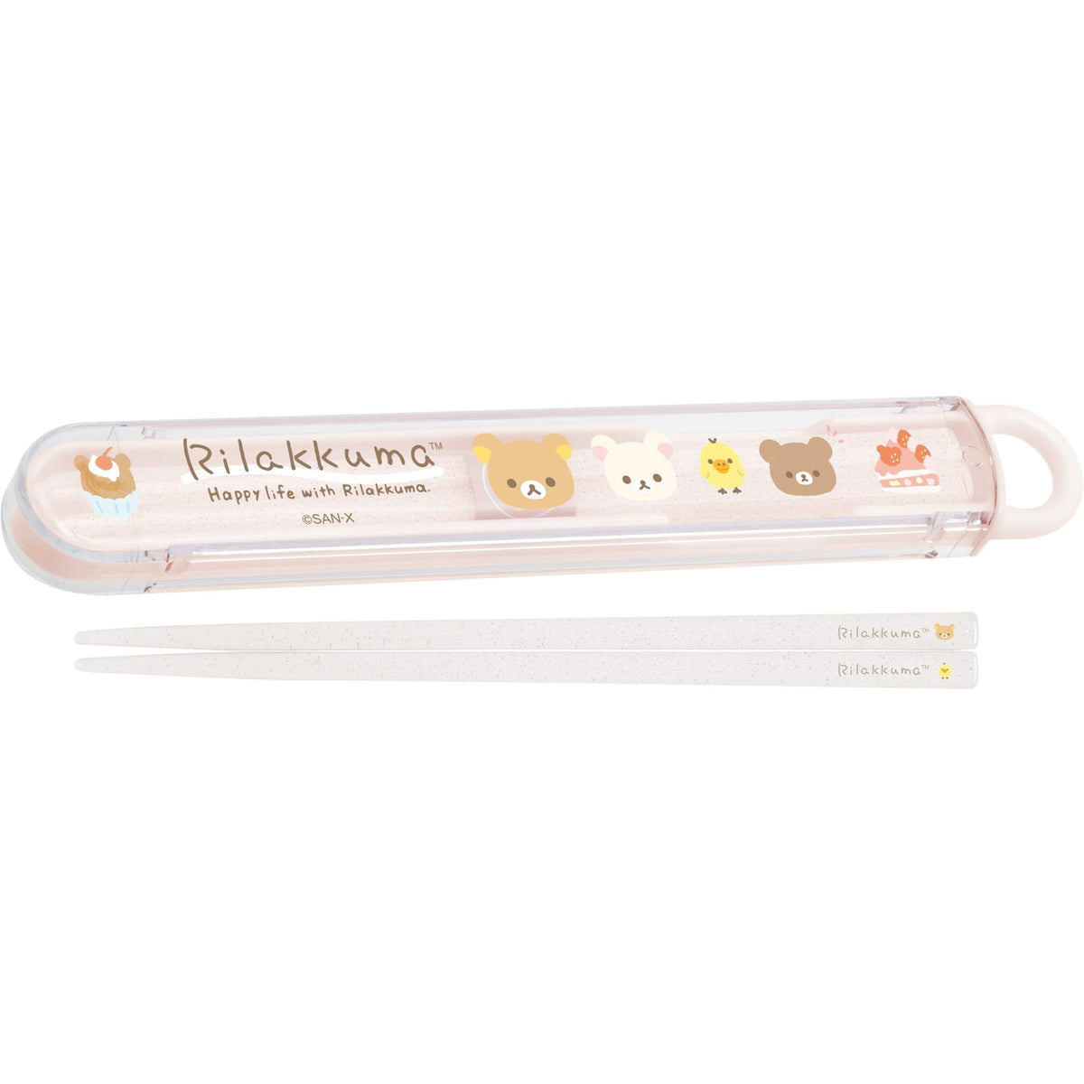 San-X Rilakkuma Chopsticks and Case Set for Collectors