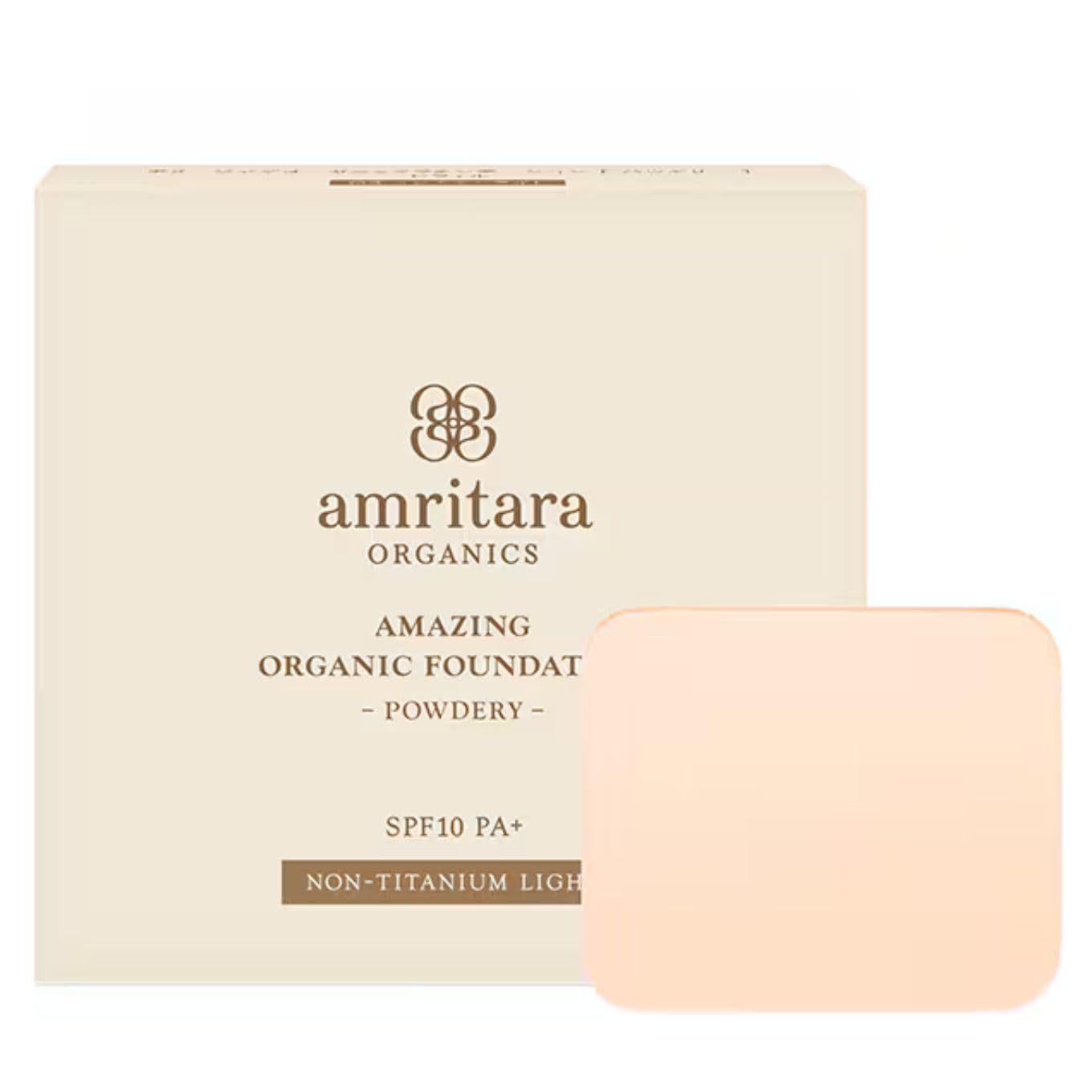AMRITARA Amazing Organic Foundation Refill O3 Non-Titanium Light SPF10 PA+