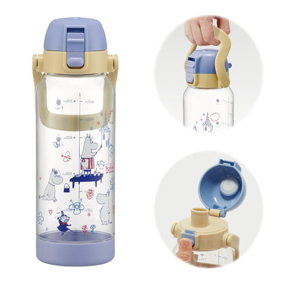 Skater Drink Marker Bottle 1L with Handle for Easy Hydration Tracking