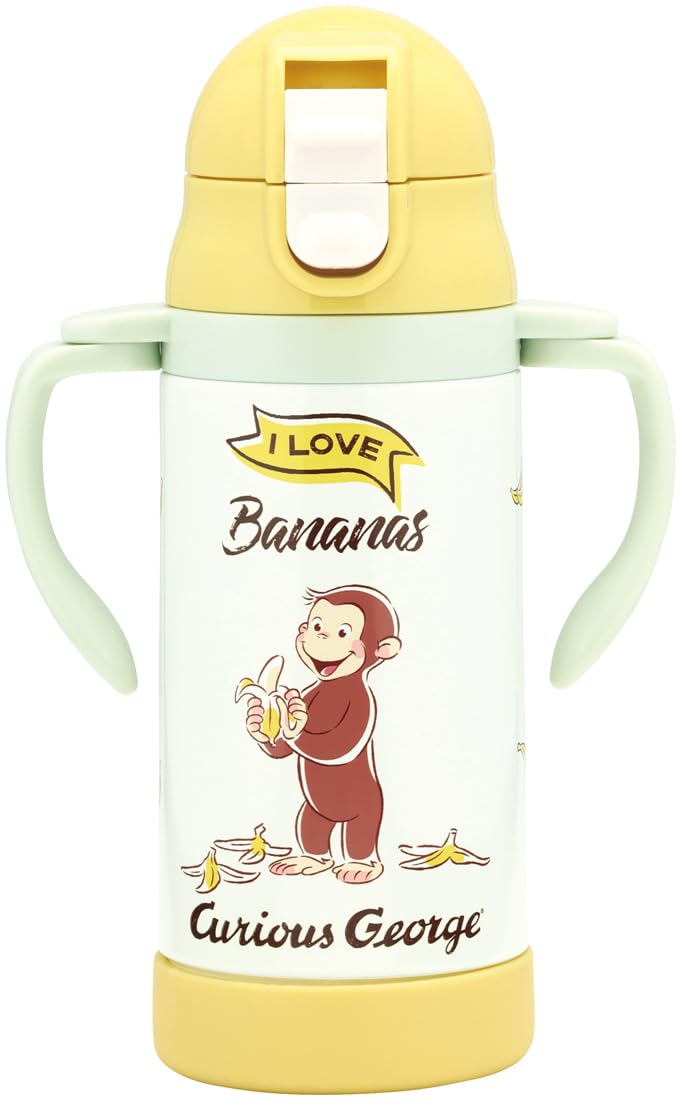Skater Stainless Steel Baby Mug with Straw 350ml for Kids