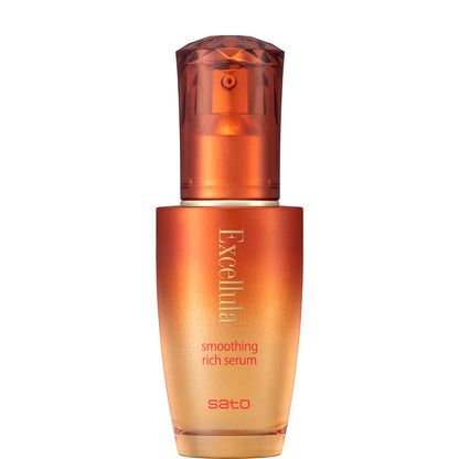 Excelura Smoothing Rich Serum 45mL Japanese Skincare for Hydration and Firmness