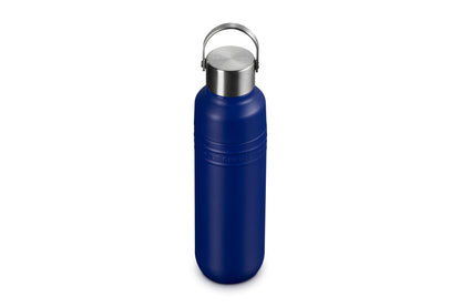 Le Creuset Water Bottle 500ml Stainless Steel Vacuum Insulated Blue