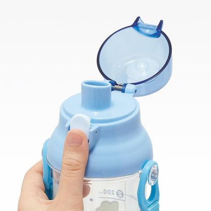 Skater Kids Clear Plastic Water Bottle 480ml with Measurement