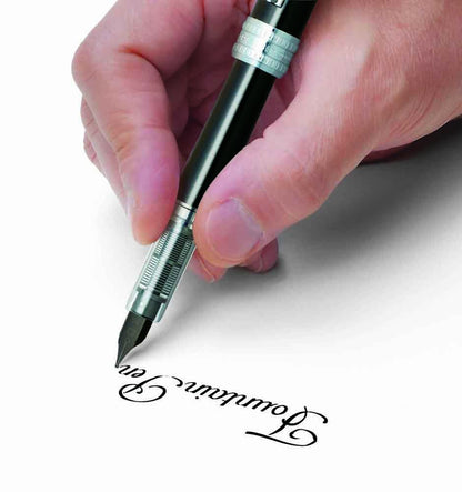 PLATINUM Plaisir Fine Point Fountain Pen Black
