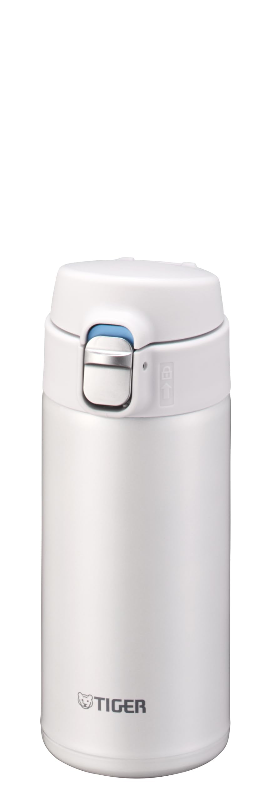 TIGER Stainless Steel Water Bottle 360ml One-Push Design