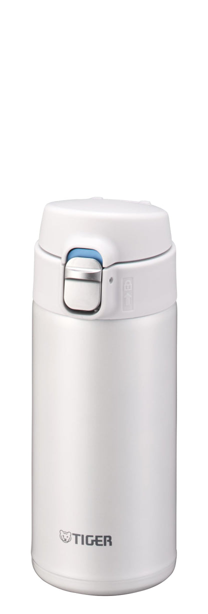 TIGER Stainless Steel Water Bottle 360ml One-Push Design