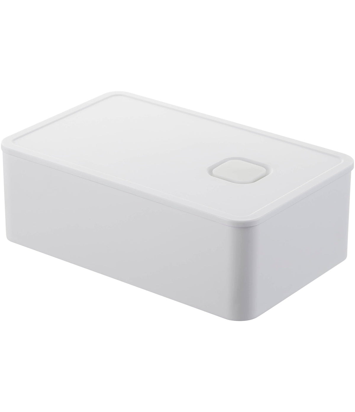 Yamazaki Sealed Lunch Box with Valve White 14.7X9.2X5cm