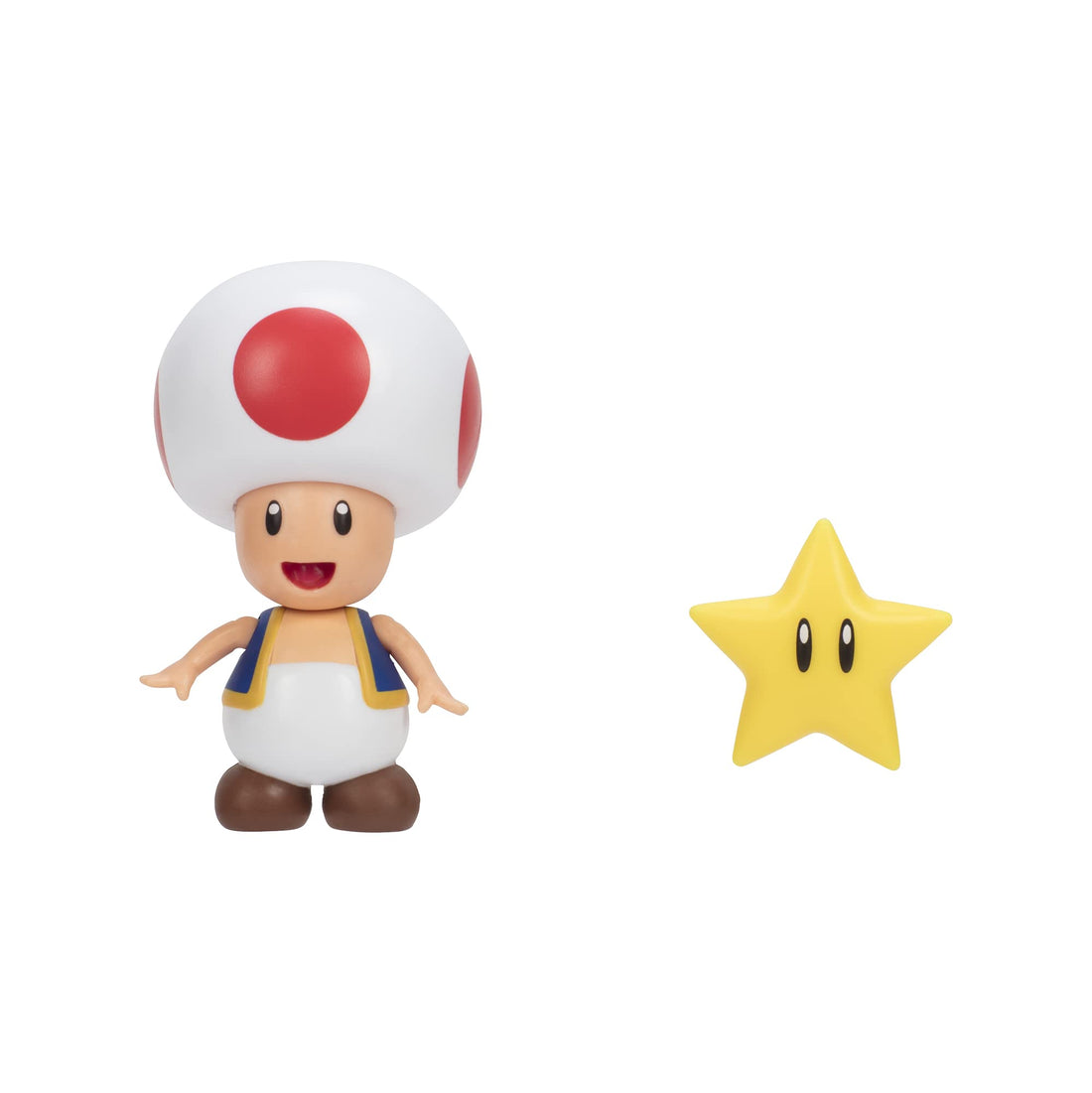 Sanei Super Mario Figure Collection Plus Toad with Super Star FCP-005
