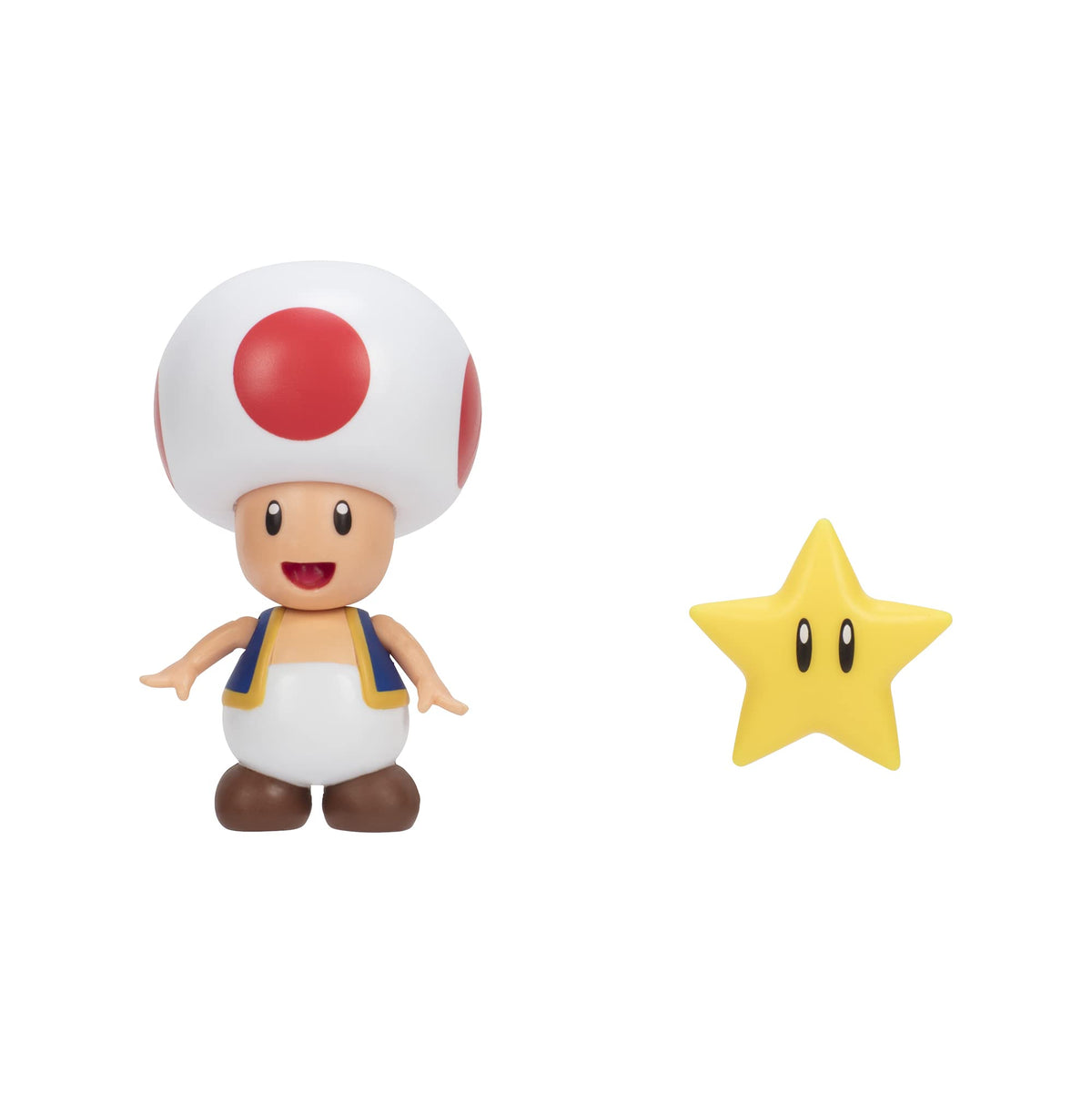 Sanei Super Mario Figure Collection Plus Toad with Super Star FCP-005