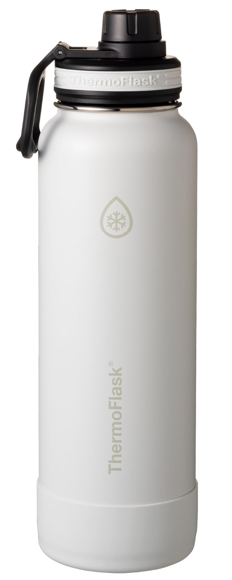 ThermoFlask Insulated Water Bottle 1.17L Coconut White