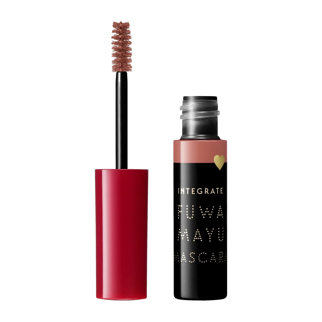 INTEGRATE Fuwamyu Mascara Brick Brown 6g for Natural Brows