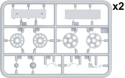 Miniart 1/35 T34/85 Sea Star Wheel Set Model Kit