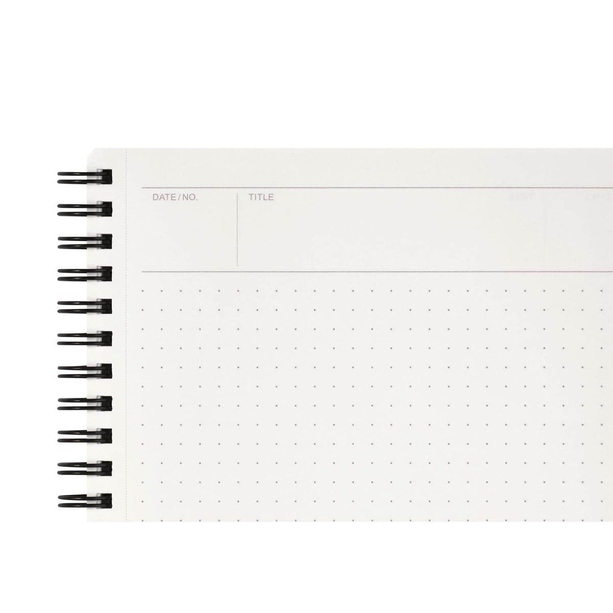 Maruman Nemosyne A4 Ring Notebook with Dot Grid - Made in Japan