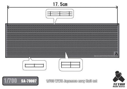 Tetra Model 1/700 Scale Model Detail Parts Set for WWII Japanese Ships