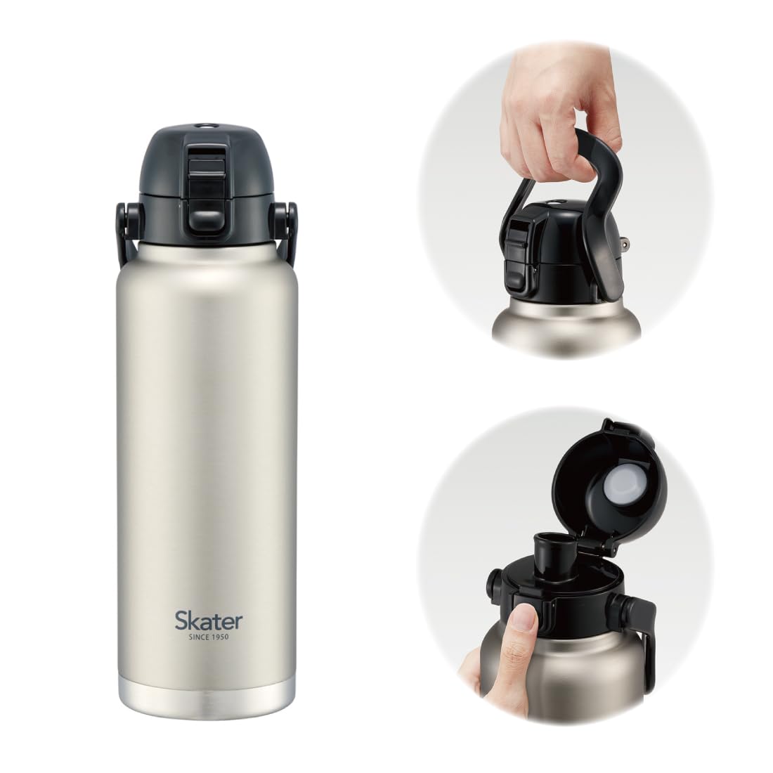 Skater Direct Bottle with Handle 1200ml for Convenient Hydration