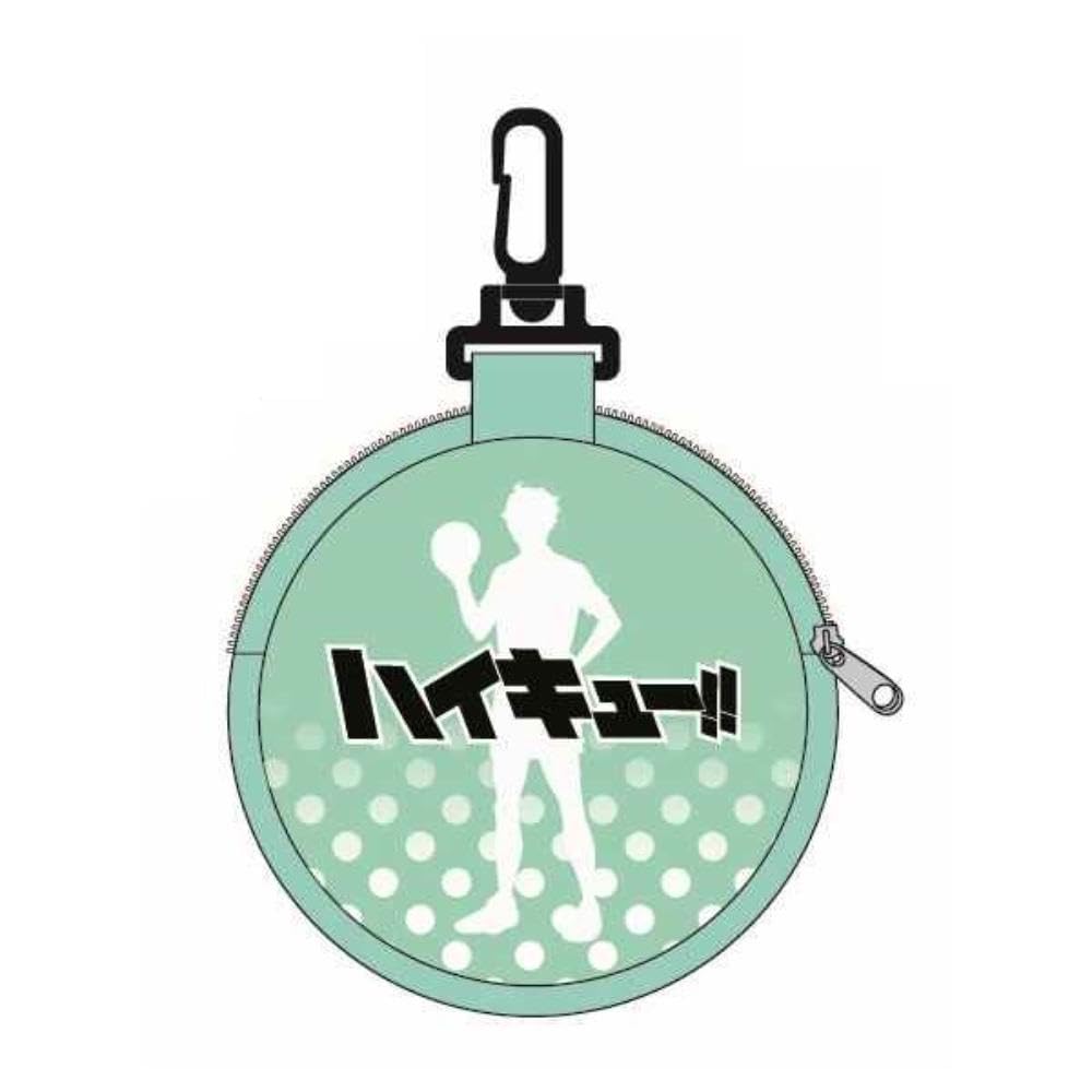 K Company Haikyuu Round Carabiner Pouch with Neoprene Material