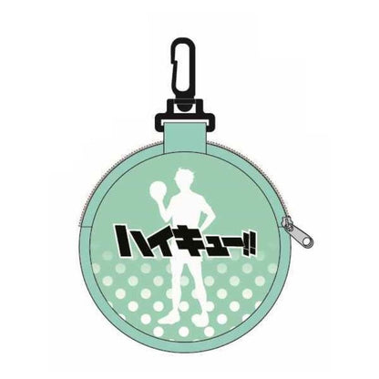 K Company Haikyuu Round Carabiner Pouch with Neoprene Material