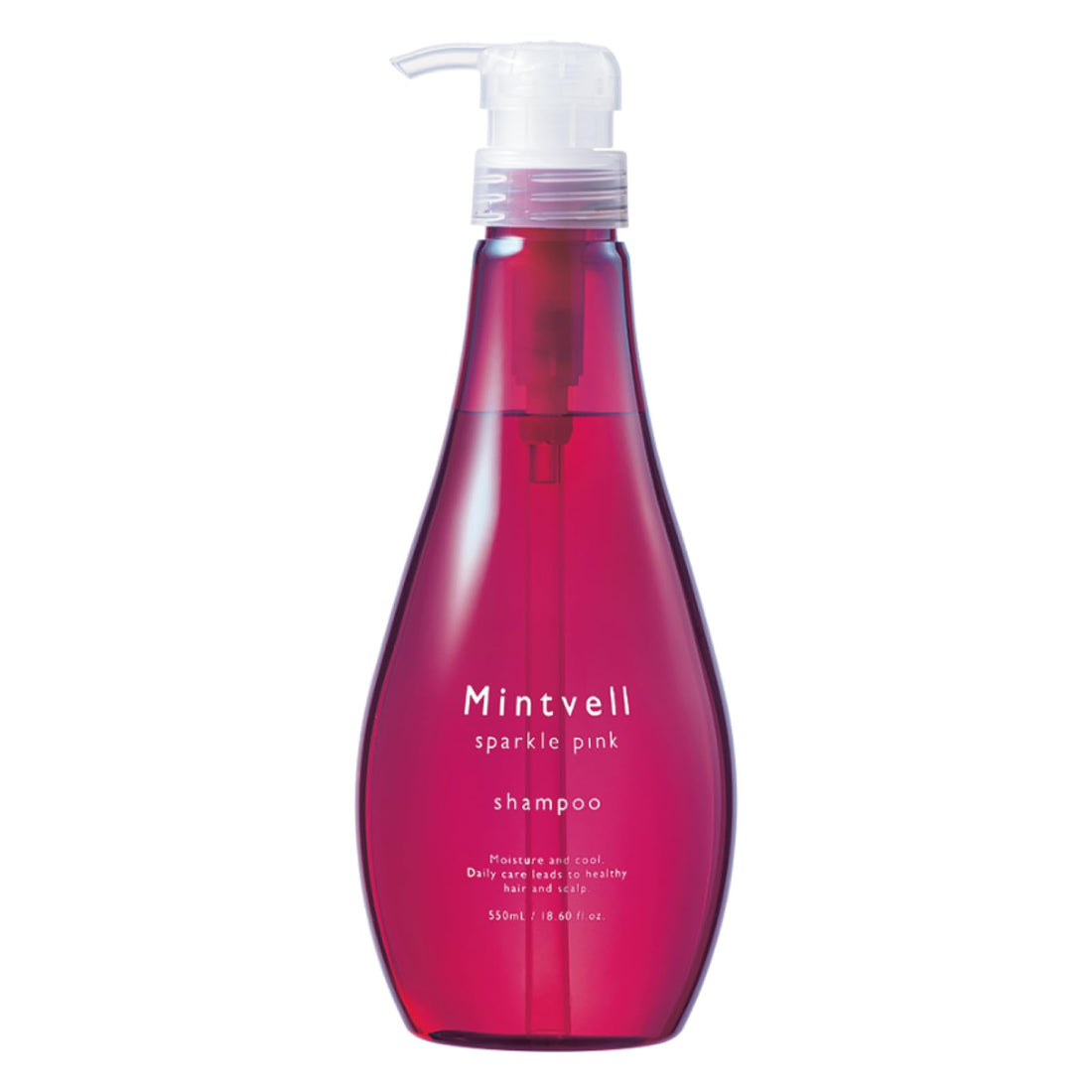 Mintbel Sparkling Pink Shampoo 550ml for Vibrant Hair
