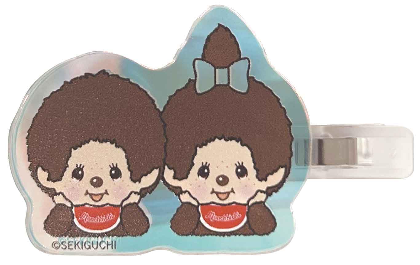 Ai Planning Monchhichi Acrylic Hair Clip with Aurora Finish