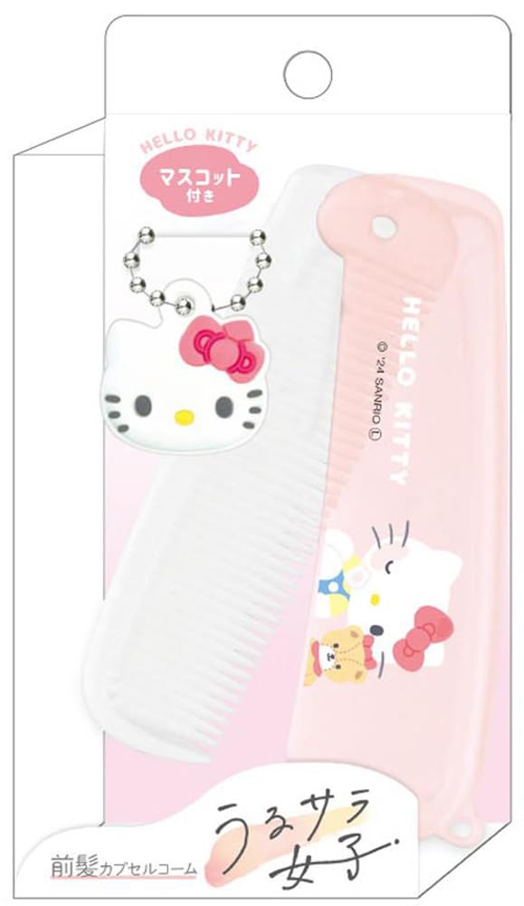 CRUX Hello Kitty Mascot Front Hair Capsule Comb