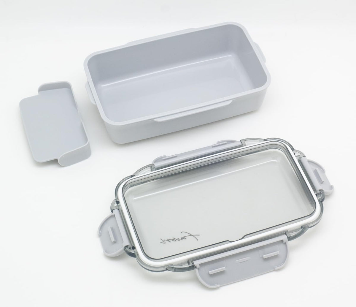 OSK DISH UP LUNCH Box with Dividers Microwave and Dishwasher Safe