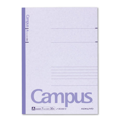 KOKUYO Campus Notebook 5-Pack B5 A-Sized Assorted Colors