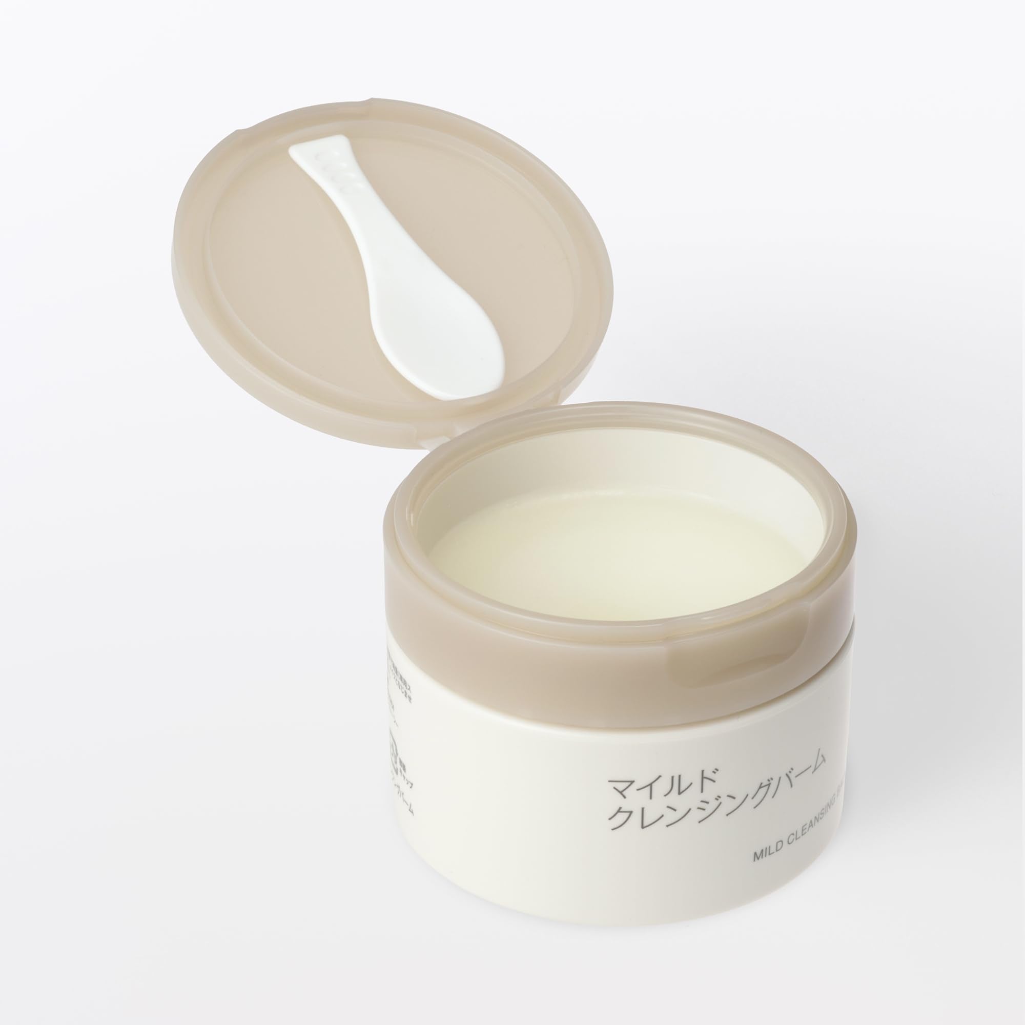 MUJI Mild Cleansing Balm with Spatula 90g for Gentle Makeup Removal