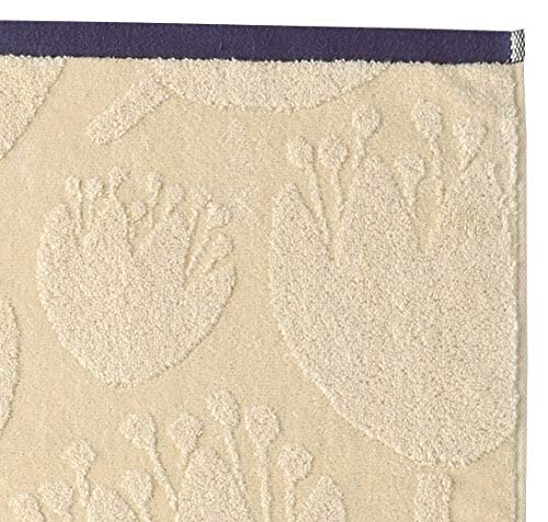 Marushin Face Towel Moomin Floral Lace Cotton 100% 34x80cm