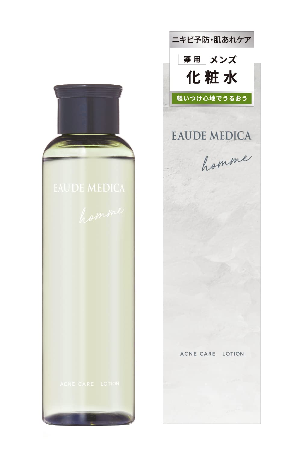 【医薬部外品】 EAUDE MEDICA ｈｏｍｍｅ オードメディカオム 薬用アクネケアローション 150mL (シトラスフローラルの香り) メンズ 化粧水/アフターケアローション 男性 ニキビ