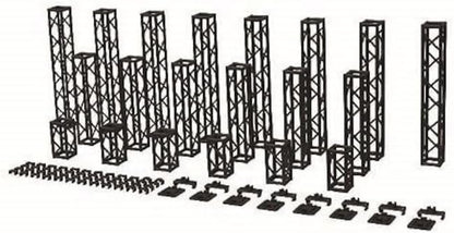 Hobby Base Premium Parts Collection Truss Set Black ABS Model Accessories