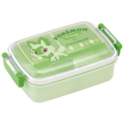 スケーター(Skater) お弁当箱 子供用 450ml ふわっと盛れるドーム型ふた ランチボックス 1段 日本製 ポケモン ニャオハ 男の子 女の子 RBF3ANAG-A
