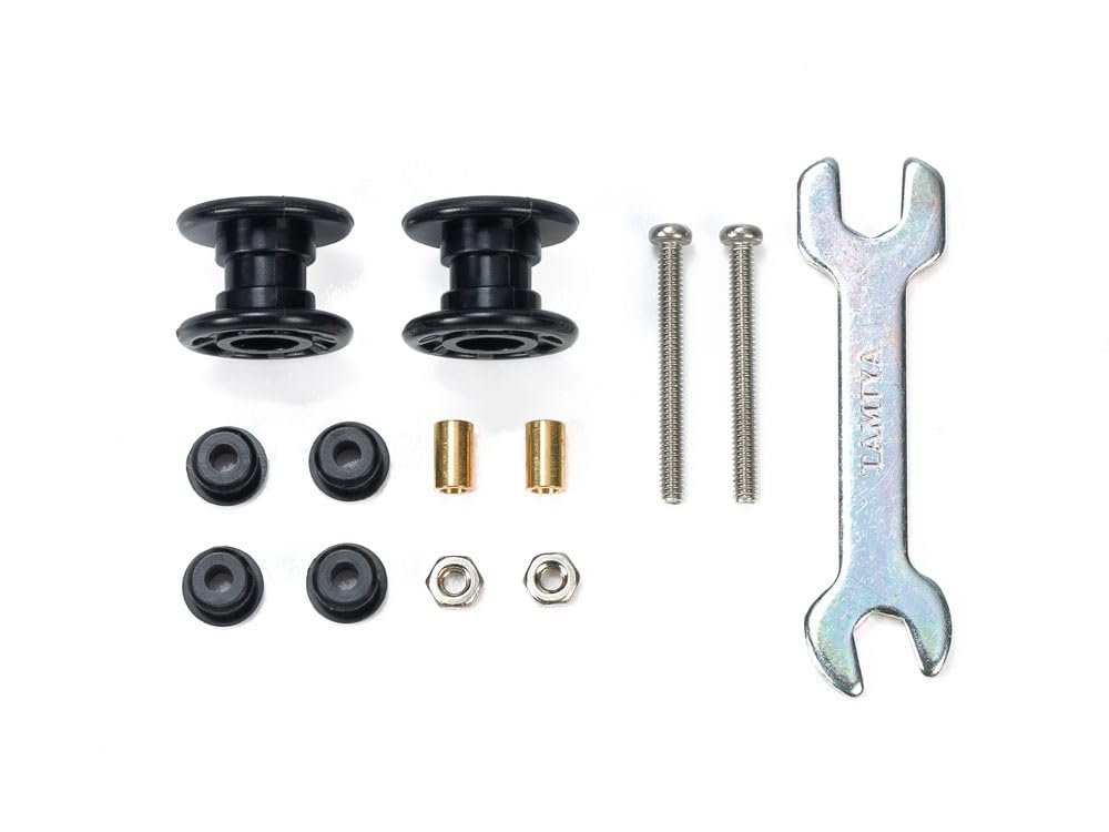 TAMIYA Mini 4WD Upgrade Parts No.529 Low Friction Roller 13-13mm Black
