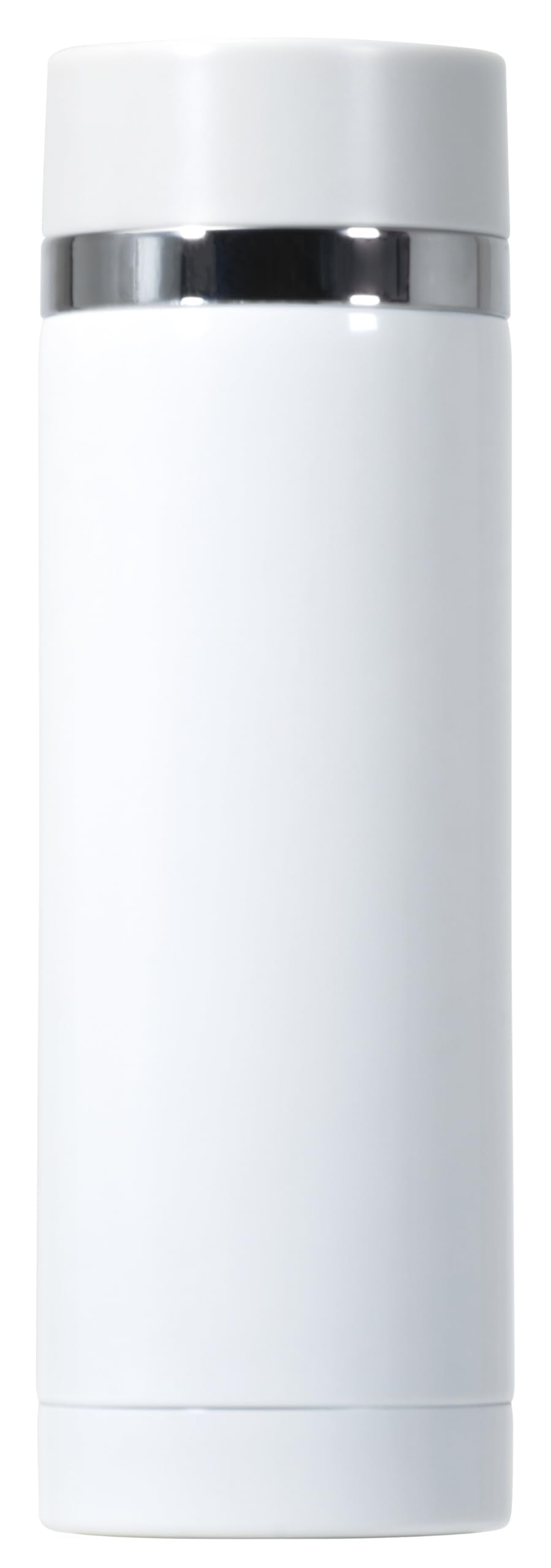 Paarukinzoku Slim Water Bottle 300ml Stainless Steel White