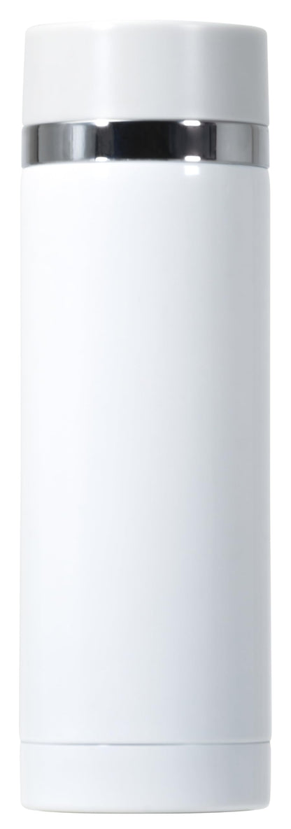 Paarukinzoku Slim Water Bottle 300ml Stainless Steel White