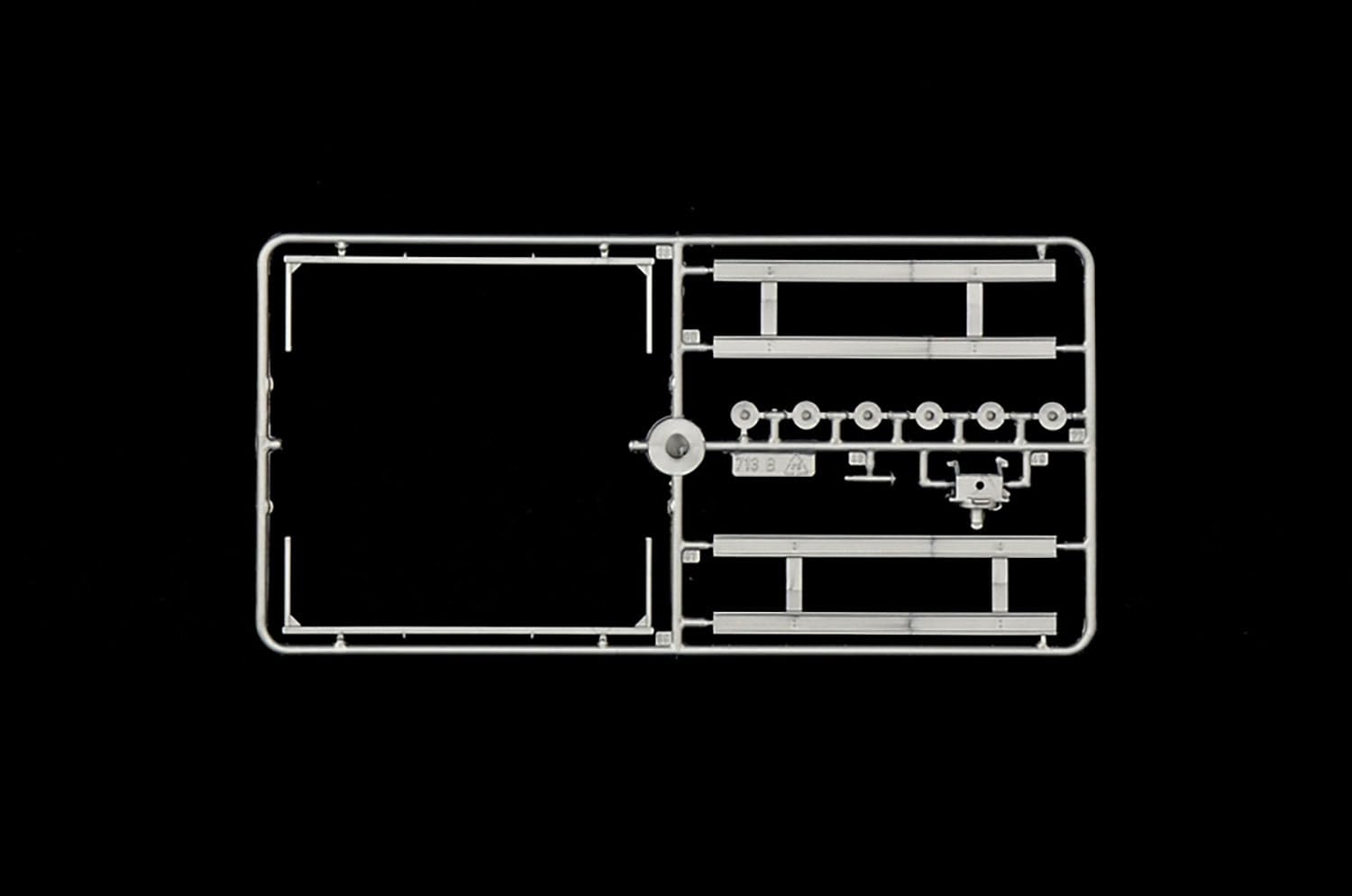 PLATZ 1/24 Scale Container Trailer Model Kit for Collectors